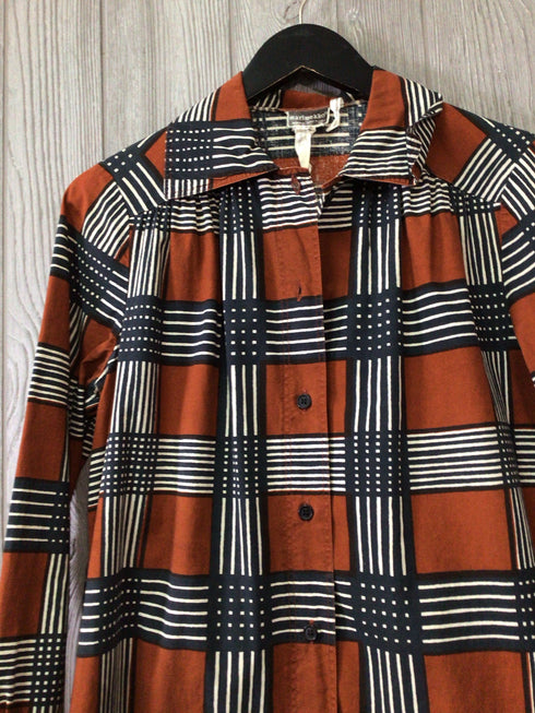 Marimekko Vintage 1974 ShirtDress Size 12