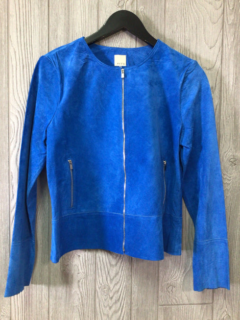 Ecru Suede Jacket Size Medium