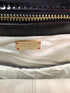 Frances Valentine Black flap front Patent Leather Purse