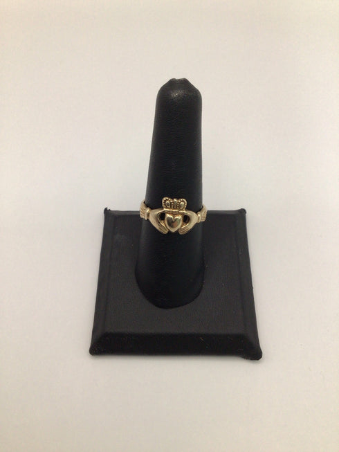 10k Gold Vintage Claddah Ring sz 8.5