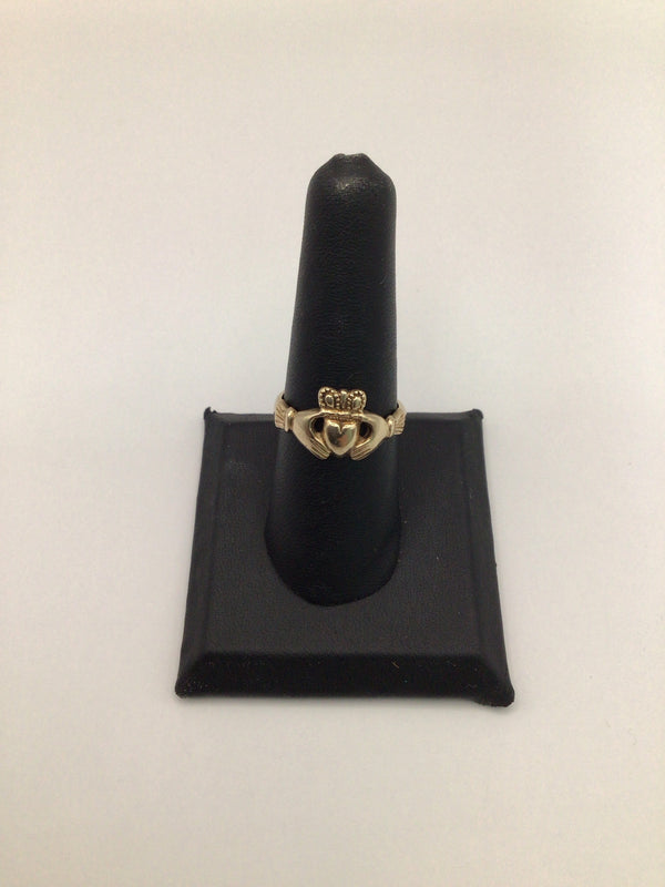 10k Gold Vintage Claddah Ring sz 8.5