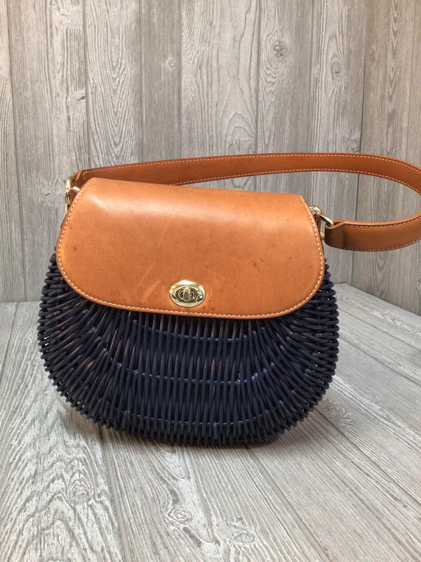 J. McLaughlin Wicker Shoulder Bag