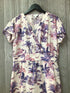 J Jill Dress Printed Linen Midi Size Medium