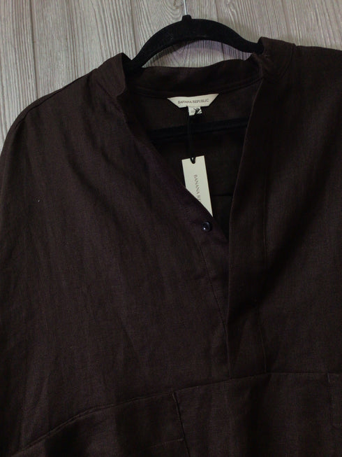 Banana Republic Top Linen Size Large New