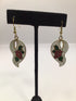 Vintage Cloisonne Drop Earrings