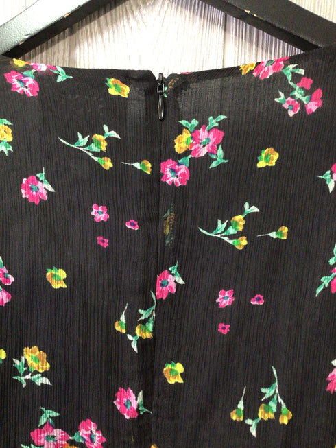 Johnny Was Dress Silk Tiered Maxi Size X-Large