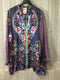Johnny Was Blouse Silk Size XX-Large