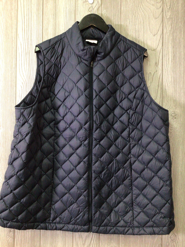J Jill Quilted Vest Size 2X