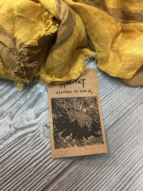 Habitat Linen Bl Scarf New