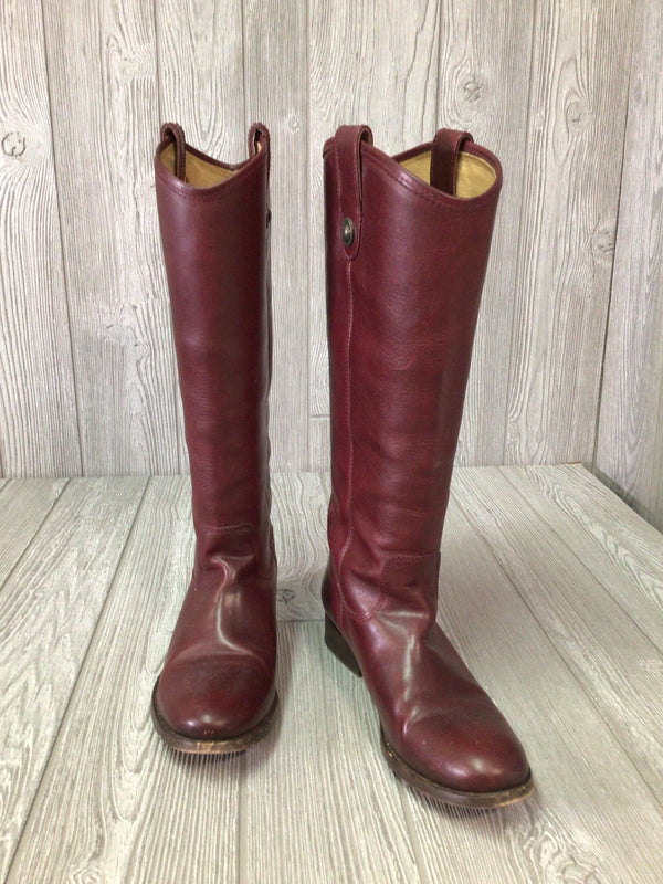 Frye Boots Melissa Button 77167 Size 8