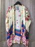Johnny Was Kimono Silk Size Large