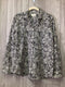 Hartford Cotton Voile Shirt Size Medium