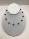 Black Pearl station Necklace