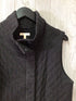 Eileen Fisher Quilted Flannel Vest Size Medium