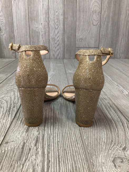 Stuart Weitzman Women's Nudist Block Sandals Size 5