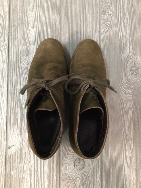 Aquatalia Platform Suede Desert Boots Size 7.5