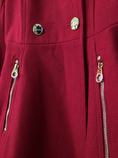 Laundry wool bl Coat Fit + Flare Size X-Small New