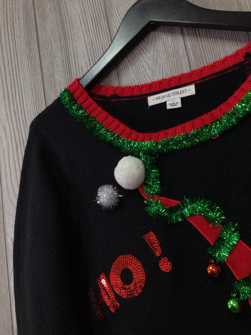 Xmas Santa Sweater Size Large