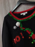 Xmas Santa Sweater Size Large