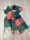Lg check Cashmere Scarf