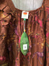 Farm Rio Dotted Horse Maxi Dress Size X-Large New