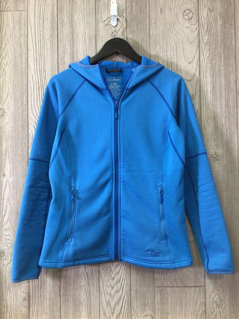 LL Bean Hooded Jacket Wind Challenger Fleece