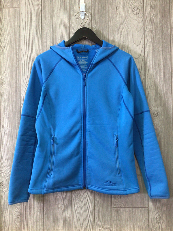 LL Bean Hooded Jacket Wind Challenger Fleece