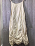 Krista Larson Slip Dress Silk Rusched Size Large