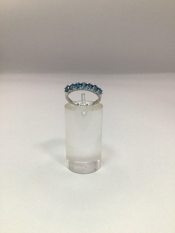 London Blue Topaz Stacking Band New