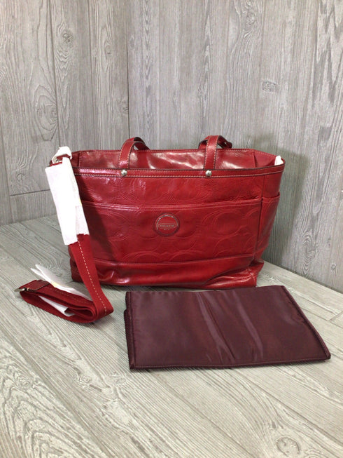 Coach Diaper Bag Tote Patent Leather New pre-owned