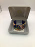 Smithsonian David Kuo Champleve Butterfly Cuff Bracelet