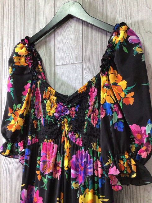 Johnny Was Jade Dress Tiered maxi Size Small