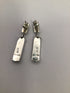Artisans Silver Drop Inlay Earrings