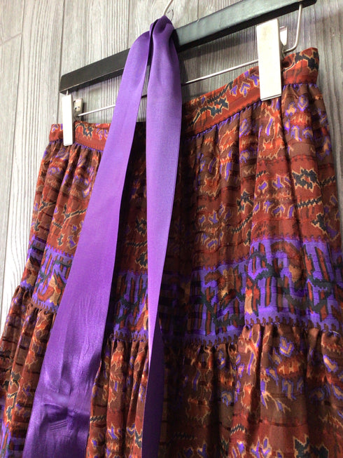 Handmade Silk Skirt Size Medium