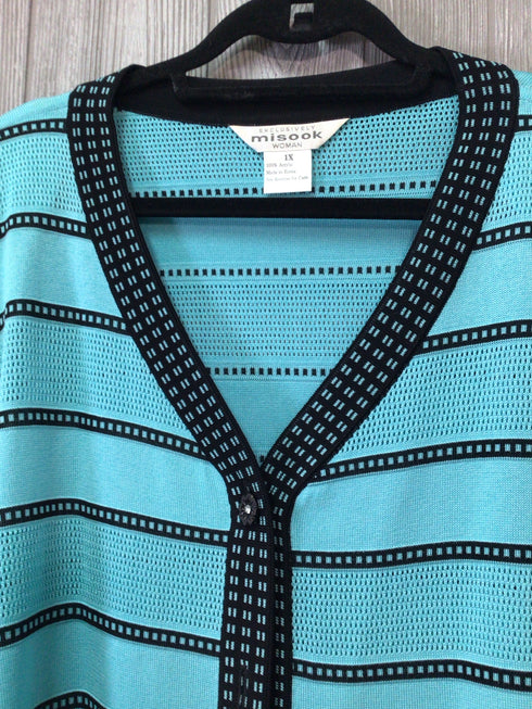 Misook Knit Cardigan Size 1X