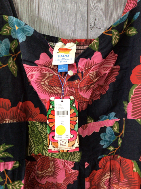 Farm for Anthropologie Jumpsuit Size X-Large New