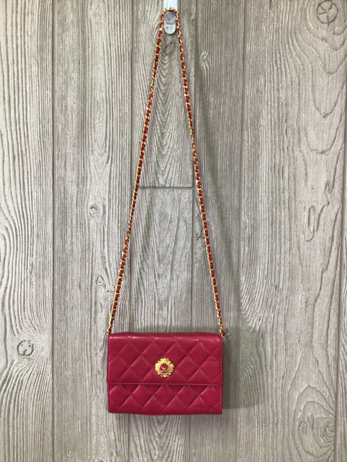 St. John quilted Leather Vintage Evening Bag