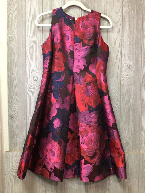 Sara Campbell Dress Jacquard Size 4