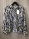sita murt cap sleeve print Blouse Size 4-36 New pre-owned
