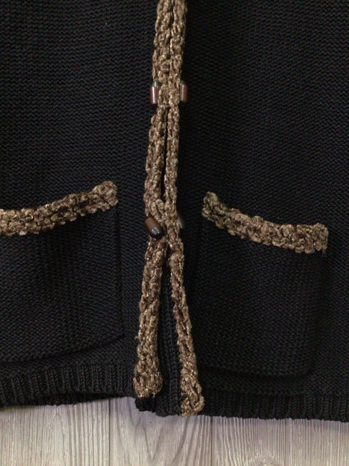 Kristen Scarcelli Vintage knit Vest Size Medium