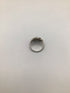 Art Deco Fan Marcasite Ring Sterling sz 8.25