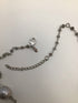 Baroque Black Pearl Station Y Necklace