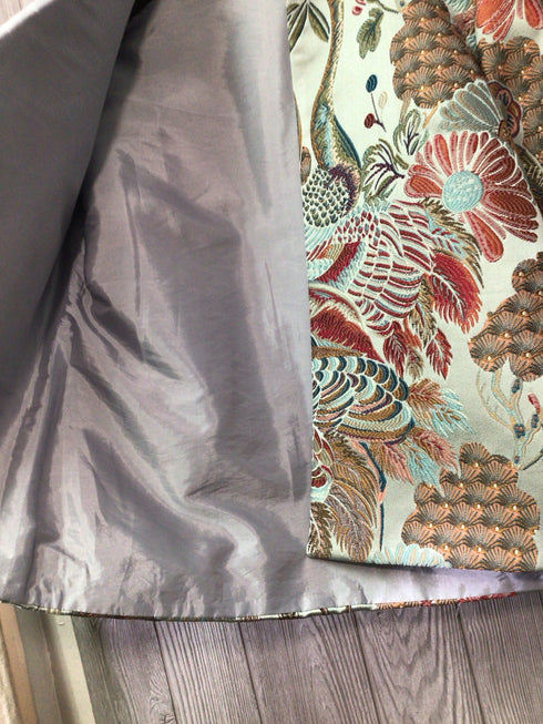 Reversible Jacquard Jacket Size Medium