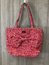 Kate Spade Big Bow on Purpose Tote Canvas Purse pre-owned
