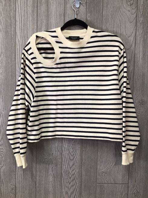 AWAKE Mode Open Shoulder Sweatshirt Size Small