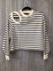 AWAKE Mode Open Shoulder Sweatshirt Size Small