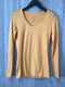 WoolX Merino Layla V-neck top Size Small