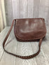 Adrienne Vittadini Messenger Leather vintage Purse