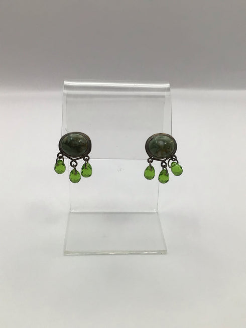 Great Falls Metal Works Agate Earrings